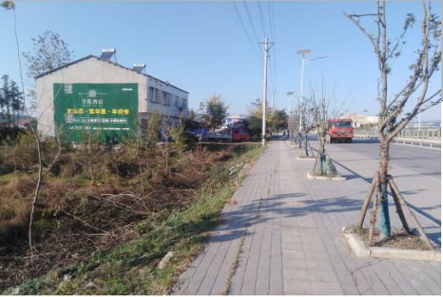 台州市书山南院墙体广告