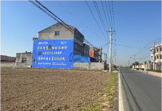 台州市墙体广告用的是什么漆？