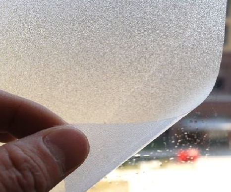 台州市玻璃门外面粘广告用什么材料好？